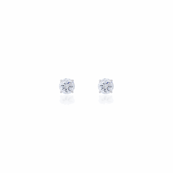 BRINCO PONTO DE LUZ MOISSANITE PRATA 925