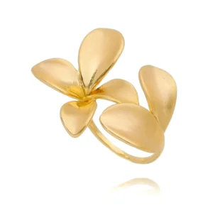 Anel Ouro Flor.